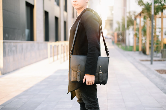 Men Office Bag, Shoulder Bag For Men, Leather School Bag, Messenger Men, Crossbody Laptop