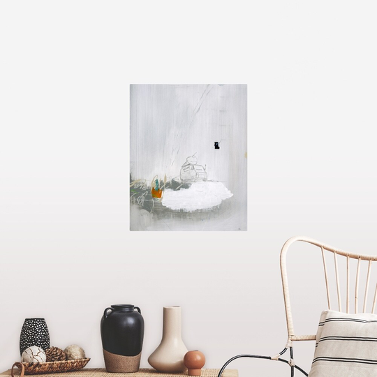 "Across the Block V" Poster Print - Multi