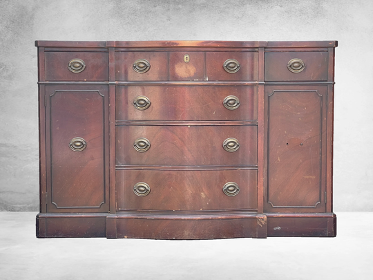 Antique Buffet, Sideboard Farmhouse Furniture, Customizable Furniture Dining Room Kitchen Island