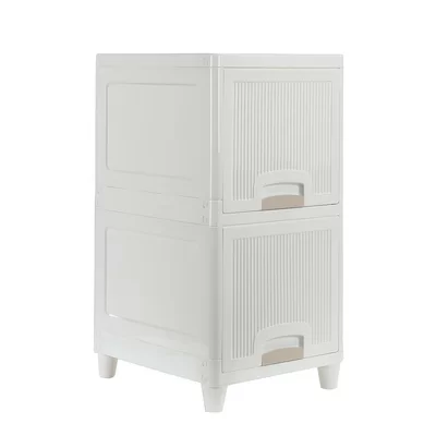 Kappel Plastic 2 Drawer Storage Chest
