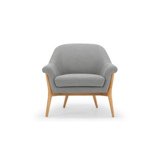 Kardiel Mid-Century Nest 34" Fabric Chair - Width 33.9" x Depth 31.9" x Height 32.7"