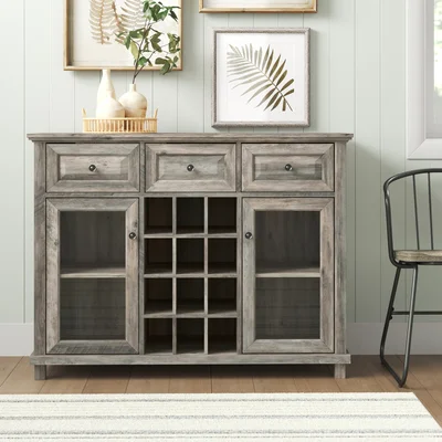 Eugene 47.64" Wide 3 Drawer Server