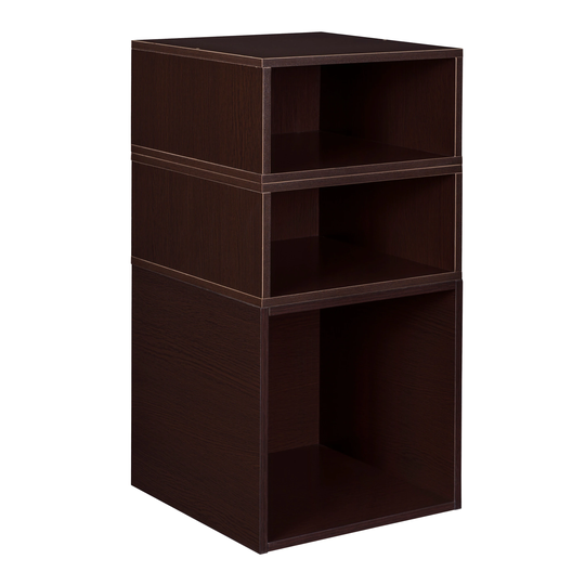 Noble Connect Storage Set- 1 Full Cube/2 Half Cubes- Truffle