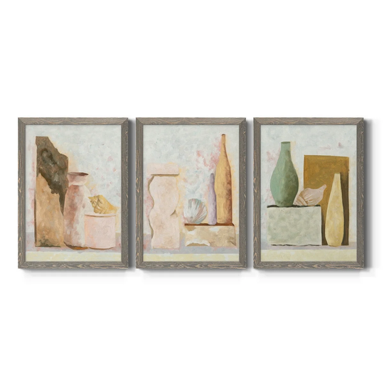Table Top Stills II-Premium Framed Canvas - Ready to Hang - Multi-Color