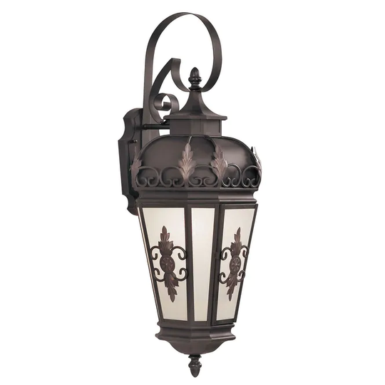 Giuseppe Lighting One Light Outdoor Wall Lantern Berkshire Bronze - Exact Size