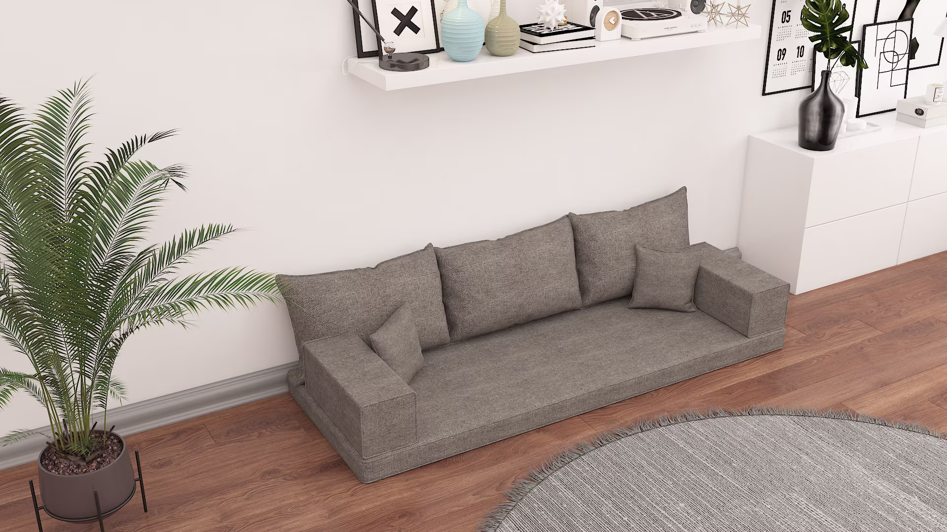 Linen Sectional Sofas, Ikea Sofa Cover, Floor Cushions, Ektorp Bench Cushion, Sleeper Couches, Window Seating