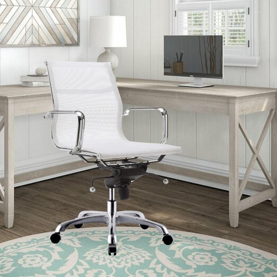 Miya Mesh Office Chair (Low Back) - 24'' W x 24'' D 37" H