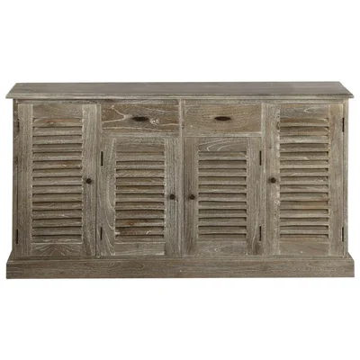 Collette 57.09" Wide 2 Drawer Mindi Wood Sideboard