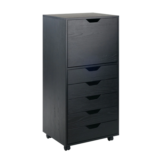 Halifax Cabinet Black Finish - N/A