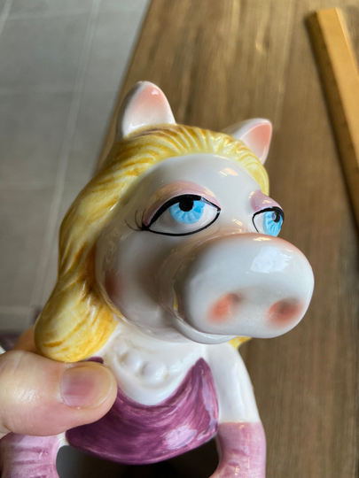 Vintage Miss Piggy Planter
