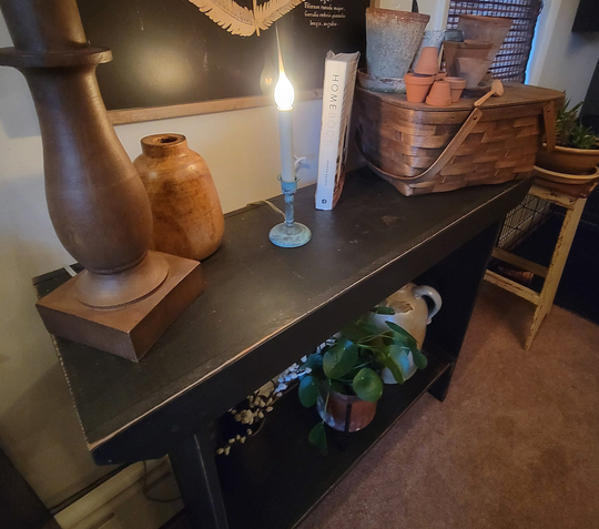 Side Table With Shelf