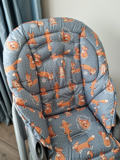 Graco Blossom High Chair Cover Duo Diner Seat Pad Cushion For