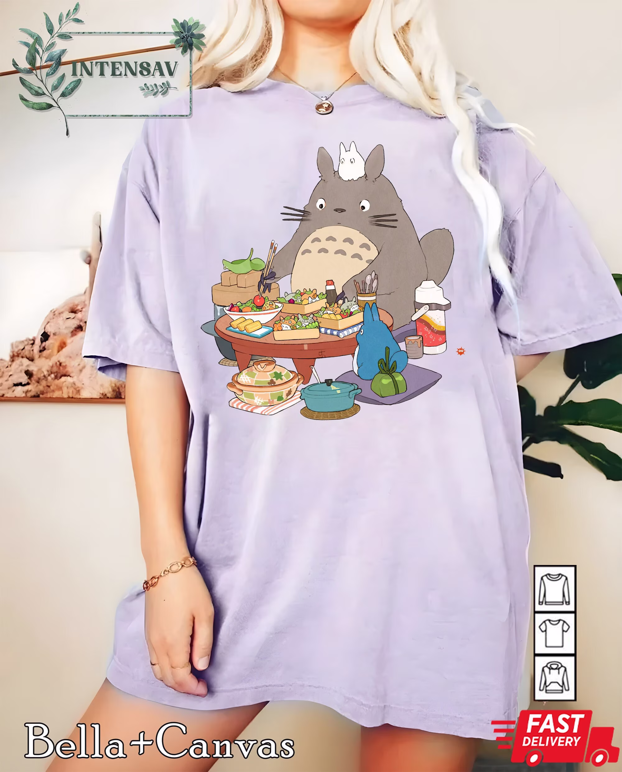 Cute Totoro Comfort Colors® Shirt, Studio Ghibli Sweatshirt, Chihiro Anime Shirt