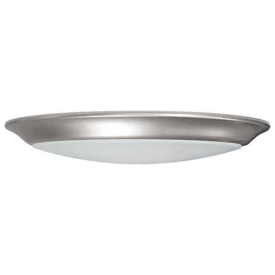 10 inch LED Disk Light 3000K 6 Unit Contractor Pack Brushed Nickel Finish - Brushed Nickel