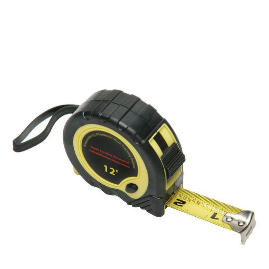 Skilcraft Steel 0.75" x 10' Power Return And Belt Clip Tape Measure - 0.75" x 10'