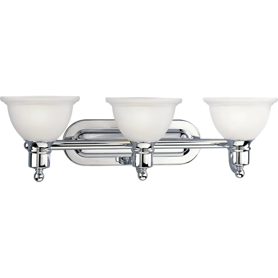 Progress Lighting Silvertone Madison 3-light Bath Light - N/A