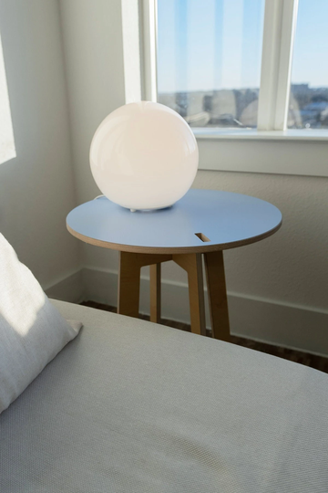 Side Table For Living Room Bedroom Scandi Minimalist Accent Nightstand Wood Table Modern