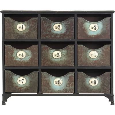 9 Drawer Storage Chest