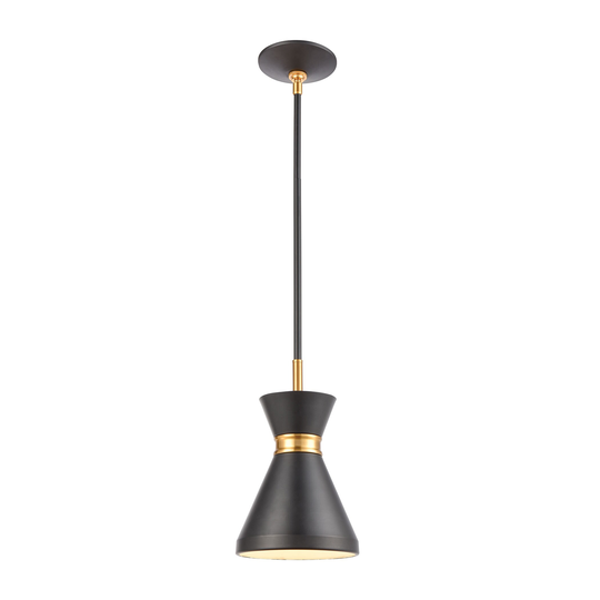 Modley 1-Light Matte Black Mini Pendant