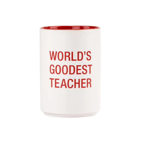 World's Goodest Teacher Pencil Cup | Add On
