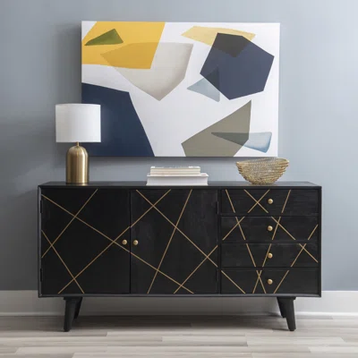 Tammara 58" Wide 4 Drawer Sideboard