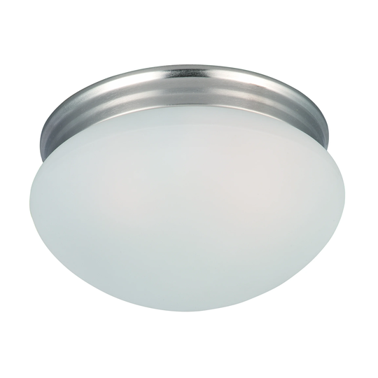 Essentials 9" Wide Steel Flush Mount Ceiling Light