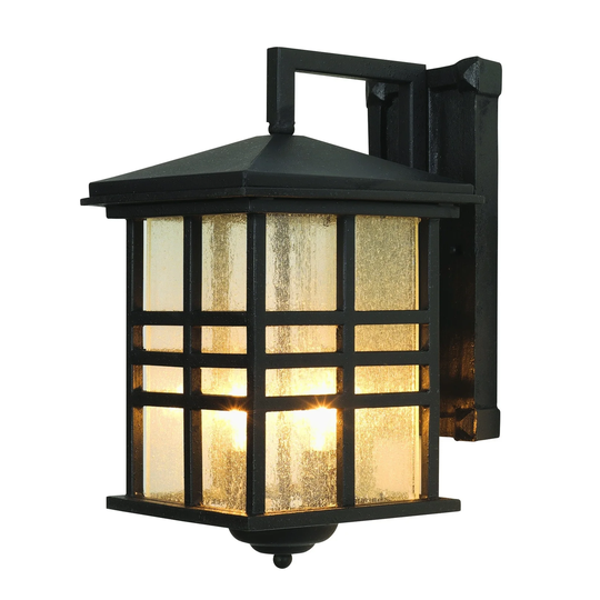Trans Globe Lighting Asian Two Light Up Lighting Outdoor Square Wall