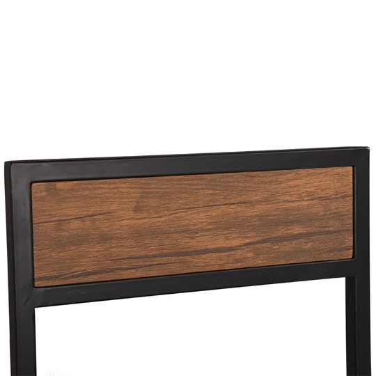 Wood Simple Side Table Breakfast Dining Table And Chair 3-Piece Set