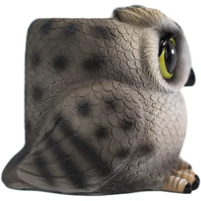Stambaugh Great Horned Owl Owlet Baby Pen Holder