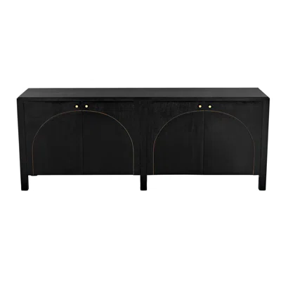 Weston 78.5" Wide Mahogany Solid Wood Sideboard