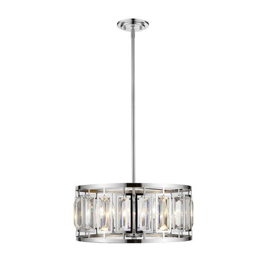 Avery Home Lighting Mersesse Chrome 5-light Pendant