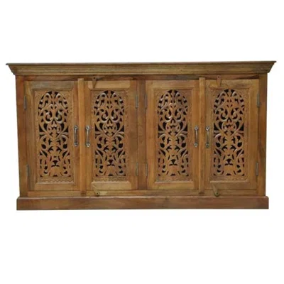 63" Wide Solid Wood Sideboard