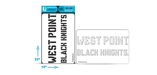 Army West Point Stencil - Multi-Purpose