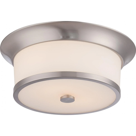 Nuvo Mobili 2 Light Flush Fixture