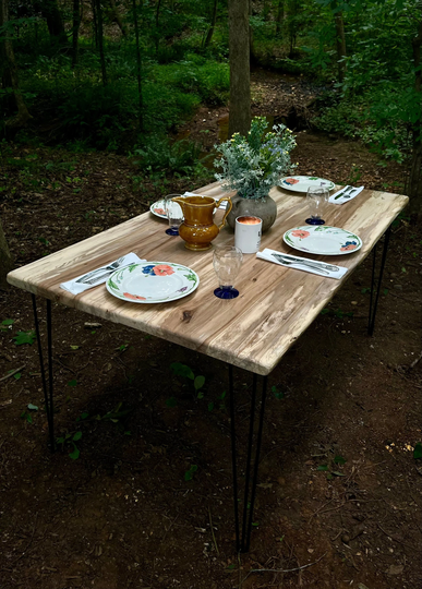 Custom Live Edge Dining Table Made To Order