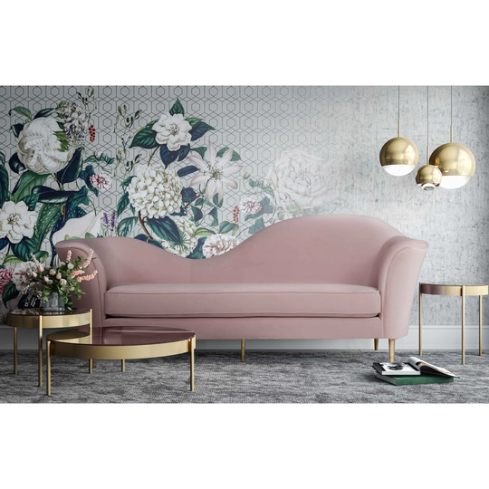 Plato Velvet Sofa