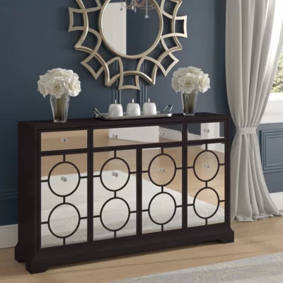 Molly 60" Wide 3 Drawer Sideboard