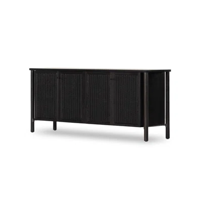 Leighton 74" Wide Mango Solid Wood Sideboard