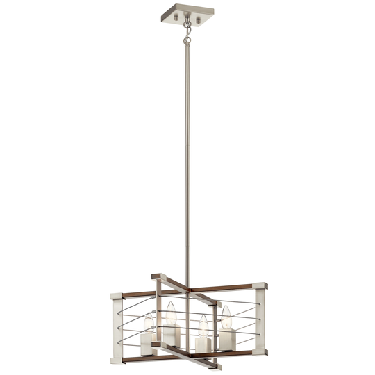Kichler Lighting Lente Brushed Nickel 4-Light Pendant