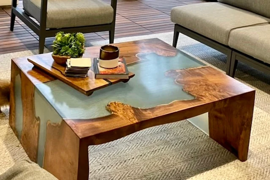 Argentine Mesquite River Coffee Table