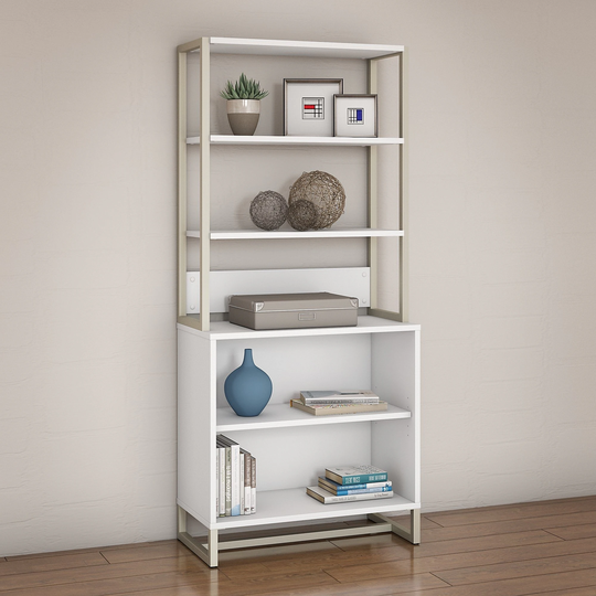 Method Bookcase with Hutch in Cocoa from Office by Kathy Ireland