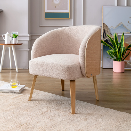 Upholstered Living Room chair ,bentwood sofa chair