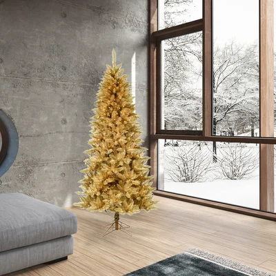 Gold Fir Artificial Christmas Tree