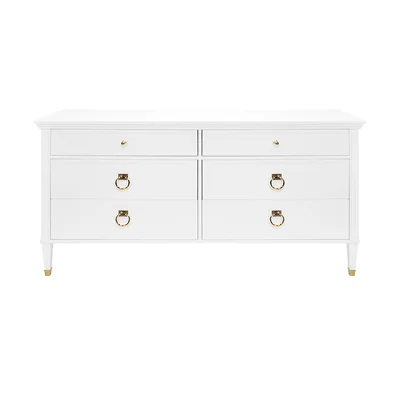 Vincent 70" Wide 6 Drawer Sideboard