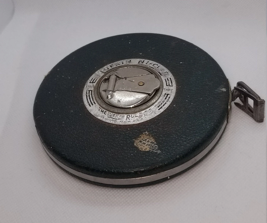Vintage Lufkin Ni-Clad Steel Royal 100 Foot Measuring Tape