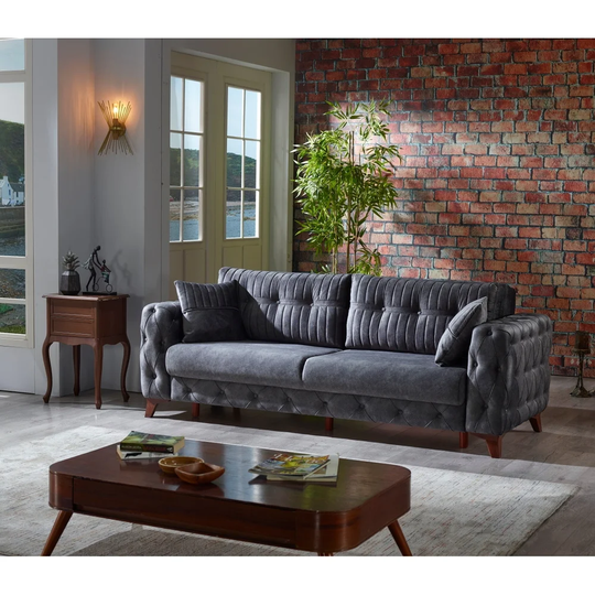 Lise Living Room 3 Seat Convertible Sleeper Sofa