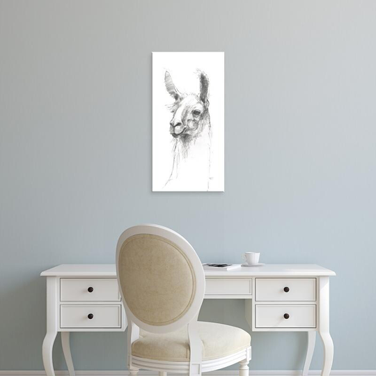 Easy Art Prints Avery Tillmon's 'Bianca Pencil' Premium Canvas Art