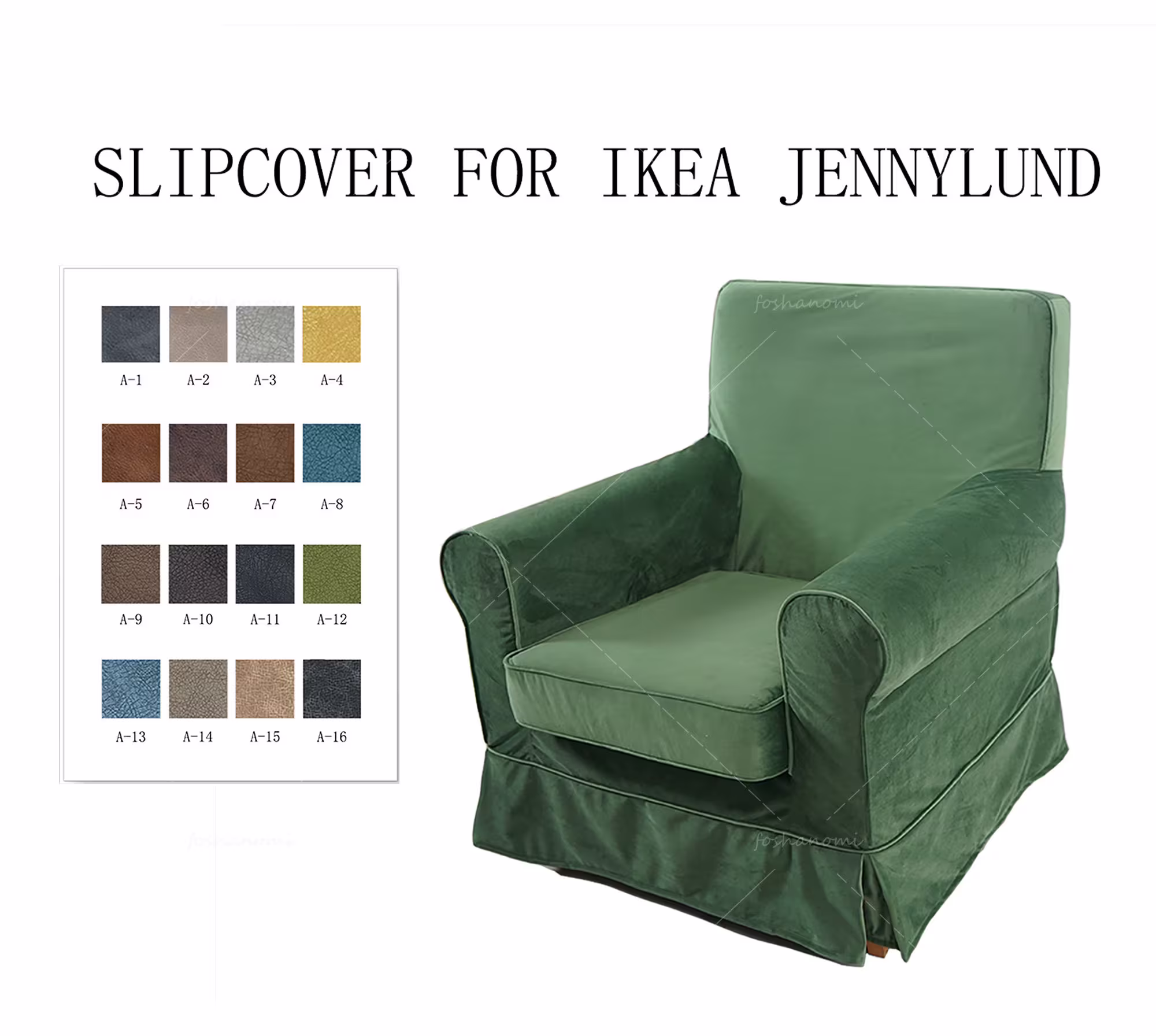 Ikea Jennylund Sofa Covers(1 Seat, Ikea Covers, Jennylund Sofa Cover, Cover For Jennylund Sofa, Sofa Cover Ikea, Sofa Chairs