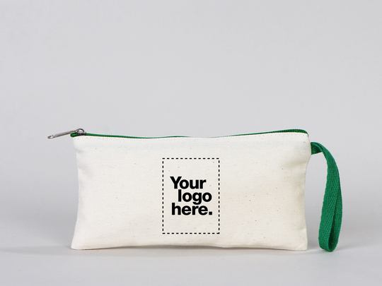 Pencil Bags | Green Mini Cosmetic Cotton Bag Pouch Linen School Pouches Back To Gifts Zippered