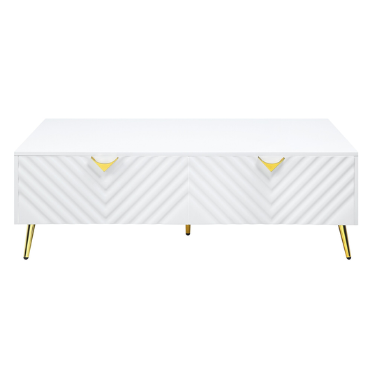 Coffee Table, Storage Shelf for Living room